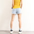 デニムショートパンツ ダメージレディース セクシー ミニデニムパンツ ハイウエスト カットオフ ジーンズ ホットパンツ おしゃれジーパン 美脚 脚長 着やせ 春夏 86SHUTIAN-001