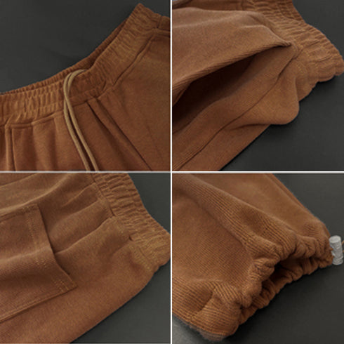 韓国 スウェットパンツ レディース 新作 ドローストリング ジョガーパンツ スウェット ウエストゴム パンツ ゆったり ランニングウェア オルチャン ファッション 86YIFANGE-001