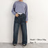 レトロ デニムワイドパンツ ハイウエスト レディース 韓国風 ジーパン 美脚脚長 ボトムス カジュアル ロングパンツ ゆったり ストレートパンツ 春夏秋冬おしゃれ 86YIFANGE-004
