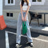 ストレートデニムパンツ レディース 美脚 ハイウエスト セミワイドデニムパンツ 脚長見せ ロングパンツ ゆったり 着やせ ボトムス 韓国風 オルチャン定番デニム 86YIFANGE-009