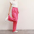 スウェットパンツ レディースカラーパンツ ドローストリング ジョガーパンツ ウエストゴム ゆったりパンツ ランニングウェア カジュアル ダンス衣装 韓国風ボトムス 86YIFANGE-012