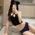 オープンショーツ セクシー ランジェリー Oバックショーツ エロ可愛い下着 レディース レース下着 超過激ショーツ バックストリング 肌魅せ シアー下着 黒SEX 86ZHIRAN-002