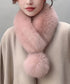 ポンポン付きフェイクファーマフラー暖かい ふわふわボリュームファーストール レディース 大人可愛いネックウォーマーきれいめ もこもこスヌード 防風防寒首巻き 上品 87SHANGJIA-001
