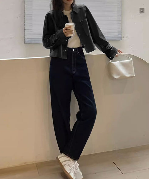 ライダースジャケット レディースアウター PUレザージャケット韓国風 ショートジャケット春秋冬 クール ライトアウターおしゃれ 長袖羽織もの カジュアルジャケット 87AIQU-001