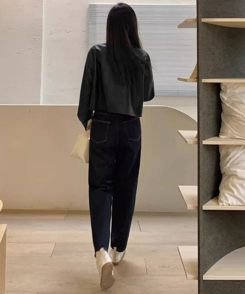 ライダースジャケット レディースアウター PUレザージャケット韓国風 ショートジャケット春秋冬 クール ライトアウターおしゃれ 長袖羽織もの カジュアルジャケット 87AIQU-001