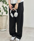 スウェットパンツ レディースロングパンツ ウエストゴム ワイドパンツ 低身長 カジュアル 韓国 イージーパンツ 体型カバーボトムス ゆったり ランニングパンツ脚長 87CHXN-002