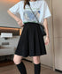 レディーススーツ風ショートパンツスリット 体型カバー ハーフパンツ着やせ プリーツショーパン 春夏きれいめ 通勤タックパンツ涼しい薄手キュロットパンツ バックゴム 87CHXN-004