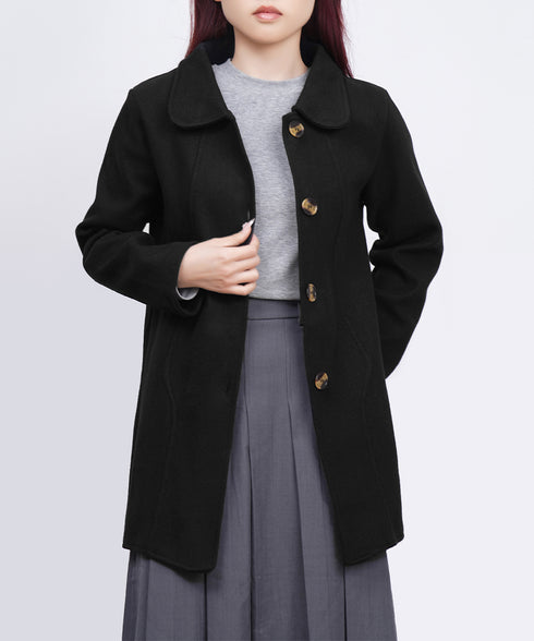 テーラードジャケット ミディコート韓国風 レディース きれいめミドル丈コート 大人軽いアウター秋冬 フェミニン おしゃれコート オフィスカジュアル ライトアウター 87CHXN-012