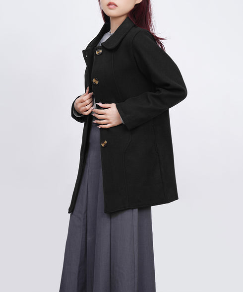 テーラードジャケット ミディコート韓国風 レディース きれいめミドル丈コート 大人軽いアウター秋冬 フェミニン おしゃれコート オフィスカジュアル ライトアウター 87CHXN-012