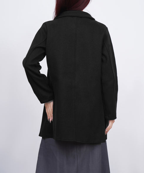 テーラードジャケット ミディコート韓国風 レディース きれいめミドル丈コート 大人軽いアウター秋冬 フェミニン おしゃれコート オフィスカジュアル ライトアウター 87CHXN-012