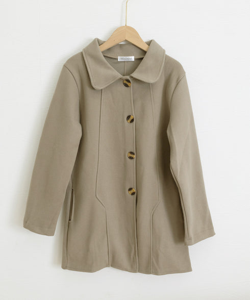 テーラードジャケット ミディコート韓国風 レディース きれいめミドル丈コート 大人軽いアウター秋冬 フェミニン おしゃれコート オフィスカジュアル ライトアウター 87CHXN-012