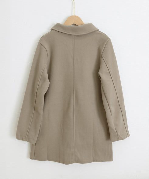 テーラードジャケット ミディコート韓国風 レディース きれいめミドル丈コート 大人軽いアウター秋冬 フェミニン おしゃれコート オフィスカジュアル ライトアウター 87CHXN-012