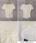 フロントリボンTシャツ ギャザートップス ペンタゴンネックtシャツ半袖 レディース ドロストトップス 着やせタイトtシャツ細見えトップス夏 お洒落カットソー韓国風 87CHXN-013