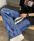 ロゴパンツ メンズ ワイドパンツ 韓国風 ウエストゴム 薄手イージーパンツ 春夏秋 メンズズボン 10代20代30代 おしゃれ リラックスパンツ 着やせ ゆったり 87DKFSH-001