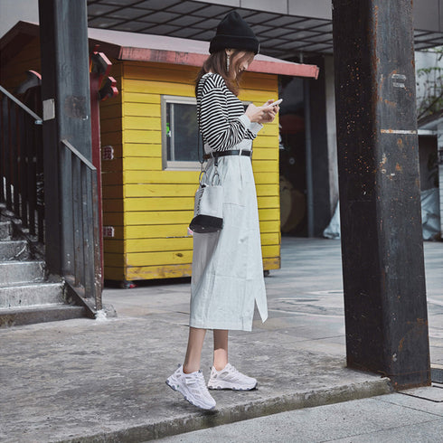 メッシュスニーカー レディース 韓国夏靴 トラックソール 厚底スニーカー ボリュームソール 蒸れない 美脚スニーカー 疲れにくい プラットシューズ ウォーキング靴 87KESHENG-001