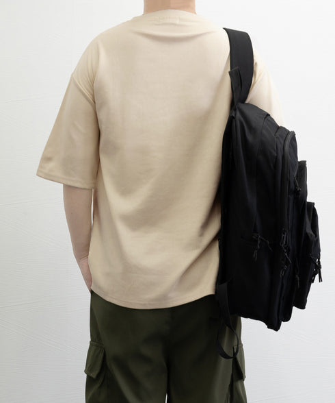 メンズtシャツ 半袖 スエード調Tシャツ メンズ夏tシャツ カットソートップス 無地 ロングtシャツ 韓国ファッション 大人カジュアル サマーtシャツ黒 おしゃれ 87MP-001