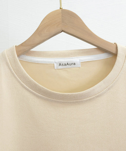 メンズtシャツ 半袖 スエード調Tシャツ メンズ夏tシャツ カットソートップス 無地 ロングtシャツ 韓国ファッション 大人カジュアル サマーtシャツ黒 おしゃれ 87MP-001