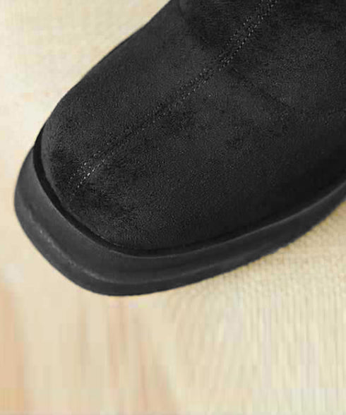 ブーツ レディース ショート ブーティー 韓国 厚底ショートブーツ レディース 疲れないハイヒールスエードブーツ きれいめ 歩きやすい靴 アンクルブーツ履きやすい 87NW-001