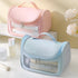 韓国コスメポーチ大容量 化粧ポーチ 旅行 トラベルポーチ 洗面用具 メイク道具収納 大人可愛い 小物入れ 化粧品収納 バニティケース おしゃれ 防水レジャーバッグ 87SHT-001