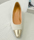 つま先切り替えパンプス配色ニットパンプス フォーマルパンプス チャンキーヒール オフィスカジュアル 太ヒールパンプス 履きやすい 通勤靴 結婚式上品高見えパンプス 87TTMY-010