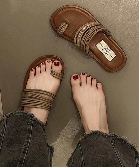 トングサンダル コードストラップサンダル レディース 韓国風フラットサンダル きれいめ夏靴 きらきら可愛い 歩きやすいぺたんこ スリッパサンダルメタリック 美脚靴 87TTMY-013