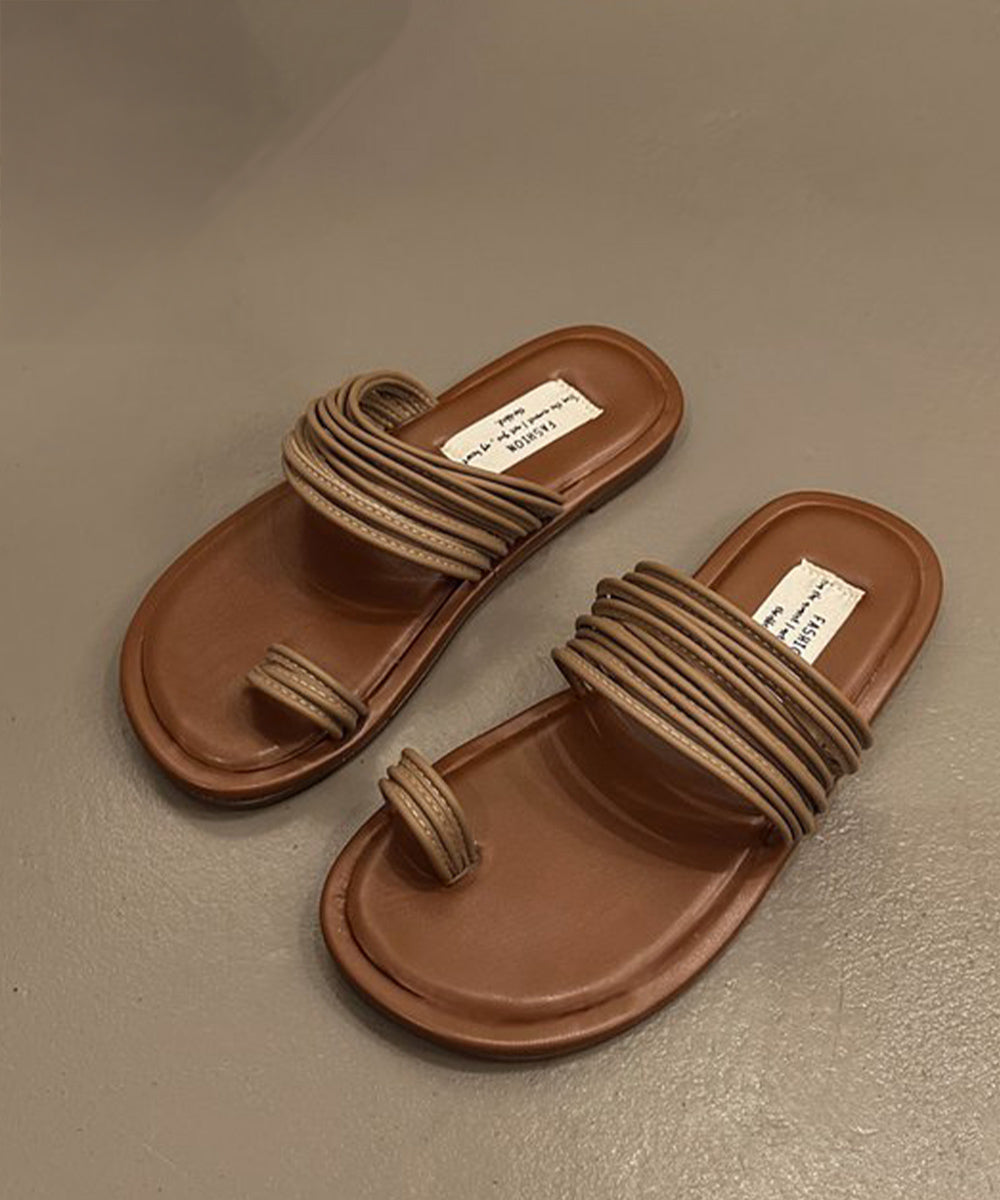 トングサンダル コードストラップサンダル