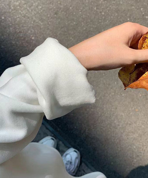 レディースロングtシャツ重ね着カットソー 暖かい サイドスリットTシャツ ゆったり ドロップショルダートップス 無地長袖白Tシャツ 韓国風カットソー 着回し春秋冬 87WEIMEI-001