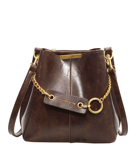 バケットバッグレディースショルダーバッグ バケツバッグ 高見え 斜めがけバッグ 大容量 フェイクレザーバッグ 仕切りポケット付き マチ広バッグ合皮 手提げ鞄お洒落 87XIUFENG-003