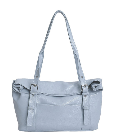 韓国風トートバッグミニマルボストンバッグ レディース 大容量肩掛けバッグ ソフトレザー通勤通学ショルダーバッグ オフィスカジュアル きれいめ鞄マザーズバッグ高見え 87XIUFENG-008