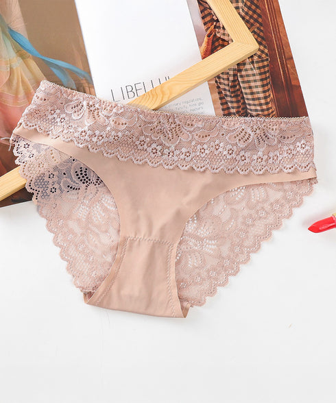 レース ショーツ レディース セクシー 可愛い ノーマルショーツ フェミニン スタンダードショーツ シースルー アンダーウェア 花柄レース刺しゅう インナー肌着 88CXH-094