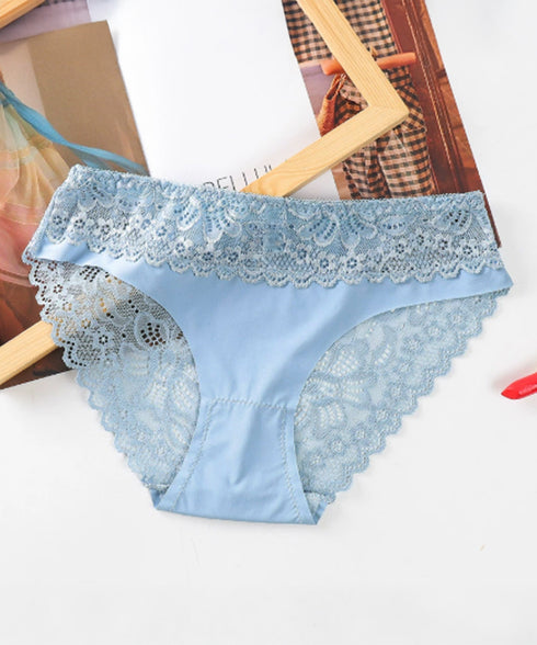 レース ショーツ レディース セクシー 可愛い ノーマルショーツ フェミニン スタンダードショーツ シースルー アンダーウェア 花柄レース刺しゅう インナー肌着 88CXH-094