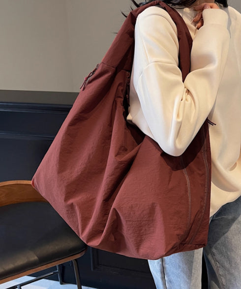 ワンショルダーバッグ大容量 ユニセックス カジュアル ショルダーバッグ レディース かばん 男女兼用 肩掛けカバン 軽い 通学バッグ シンプル ナイロンバッグ旅行 88CXH-095