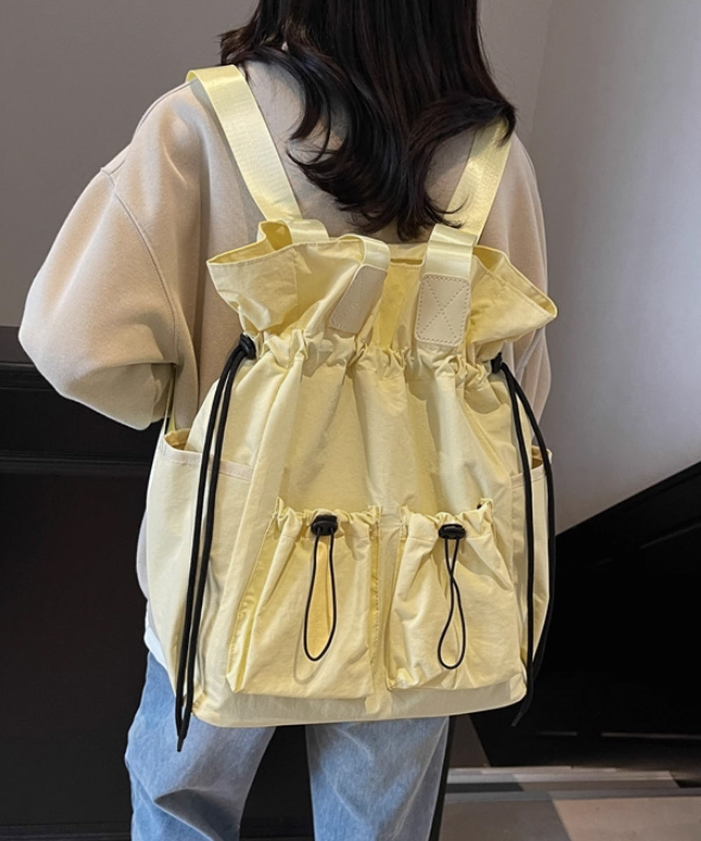 トートバッグ 2WAY リュックサック イエロー