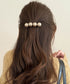 フェイクパール ヘアクリップ 大人可愛い レディース ヘアアクセサリー きれいめ ヘアアレンジ 韓国ファッション 簡単髪留め フェミニン まとめ髪 上品 結婚式 88CXH-141