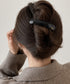 マーブル柄 バレッタ ヘアクリップ 上品 おしゃれ ヘアアクセサリー ニュアンスカラー プチプラ まとめ髪 大人かわいい ヘアアレンジ 髪飾り カジュアル 88CXH-199