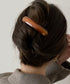 マーブル柄 バレッタ ヘアクリップ 上品 おしゃれ ヘアアクセサリー ニュアンスカラー プチプラ まとめ髪 大人かわいい ヘアアレンジ 髪飾り カジュアル 88CXH-199