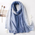 ストール ショール 大判 マフラー春秋冬 レディース 大人可愛い マフラー タッセル リバーシブル グラデーションカラー ストール おしゃれ 薄手 オルチャン 88CXH-038
