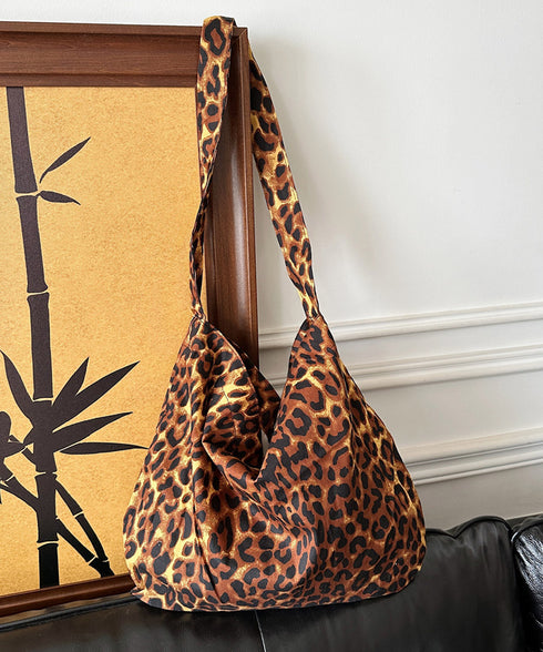 大容量 レオパード柄 ショルダーバッグ レディース  ヒョウ柄 ショルダーバッグ おしゃれ 肩掛けバッグ 大きめ カジュアル かばん オールシーズン サブバッグ 88CXH-039
