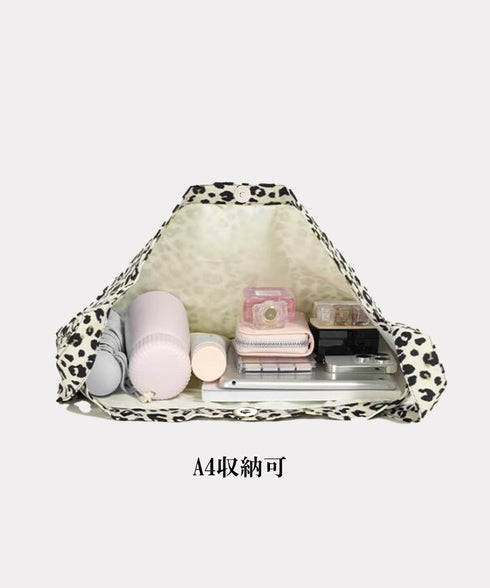大容量 レオパード柄 ショルダーバッグ レディース  ヒョウ柄 ショルダーバッグ おしゃれ 肩掛けバッグ 大きめ カジュアル かばん オールシーズン サブバッグ 88CXH-039
