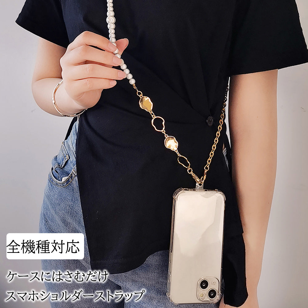 スマホショルダーストラップクリアホルダー