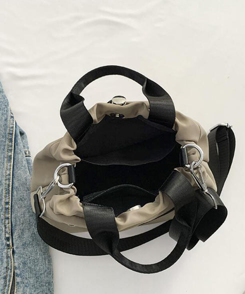 巾着ショルダーバッグ レディース 小さめ おしゃれ ミニショルダーバッグ 軽量 斜めがけ カバン 肩掛けバッグ カジュアル3WAY ナイロンバッグ コンパクト 88CXH-065