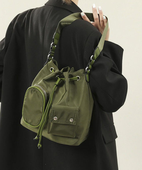 巾着ショルダーバッグ レディース 小さめ カジュアル 肩掛けバッグ おしゃれ 斜め掛け かばん 3WAY 韓国ファッション 手提げカバン 軽量 旅行バッグ 人気 88CXH-066