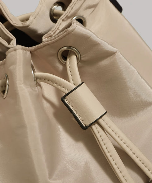 巾着ショルダーバッグ レディース 小さめ カジュアル 肩掛けバッグ おしゃれ 斜め掛け かばん 3WAY 韓国ファッション 手提げカバン 軽量 旅行バッグ 人気 88CXH-066