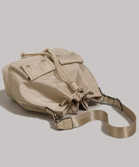 巾着ショルダーバッグ レディース 小さめ カジュアル 肩掛けバッグ おしゃれ 斜め掛け かばん 3WAY 韓国ファッション 手提げカバン 軽量 旅行バッグ 人気 88CXH-066