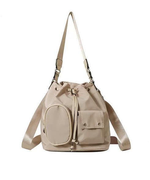 巾着ショルダーバッグ レディース 小さめ カジュアル 肩掛けバッグ おしゃれ 斜め掛け かばん 3WAY 韓国ファッション 手提げカバン 軽量 旅行バッグ 人気 88CXH-066