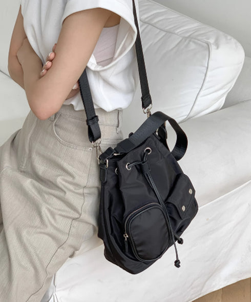 巾着ショルダーバッグ レディース 小さめ カジュアル 肩掛けバッグ おしゃれ 斜め掛け かばん 3WAY 韓国ファッション 手提げカバン 軽量 旅行バッグ 人気 88CXH-066