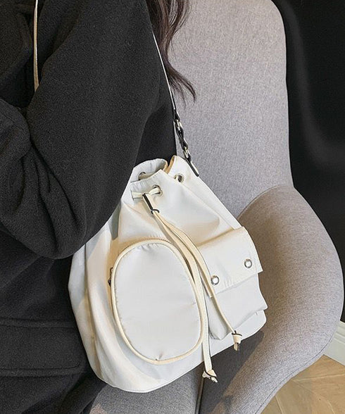 巾着ショルダーバッグ レディース 小さめ カジュアル 肩掛けバッグ おしゃれ 斜め掛け かばん 3WAY 韓国ファッション 手提げカバン 軽量 旅行バッグ 人気 88CXH-066