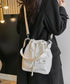 巾着ショルダーバッグ レディース 小さめ カジュアル 肩掛けバッグ おしゃれ 斜め掛け かばん 3WAY 韓国ファッション 手提げカバン 軽量 旅行バッグ 人気 88CXH-066