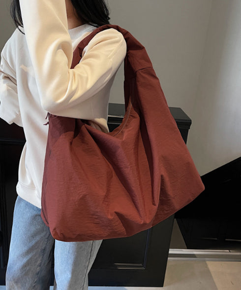 ワンショルダーバッグ大容量 ユニセックス カジュアル ショルダーバッグ レディース かばん 男女兼用 肩掛けカバン 軽い 通学バッグ シンプル ナイロンバッグ旅行 88CXH-095