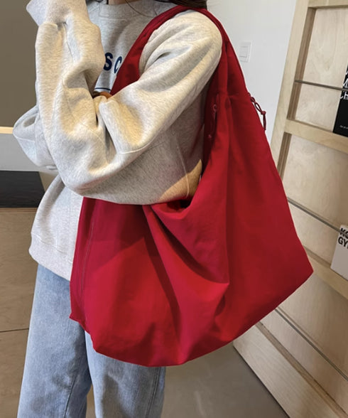 ワンショルダーバッグ大容量 ユニセックス カジュアル ショルダーバッグ レディース かばん 男女兼用 肩掛けカバン 軽い 通学バッグ シンプル ナイロンバッグ旅行 88CXH-095